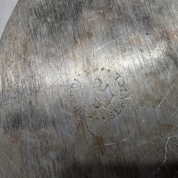 VTG Guardian Service Economy Trio Triangle Alunimum 2 Pots and 1 Lid Wood Handle - Picture 12 of 15